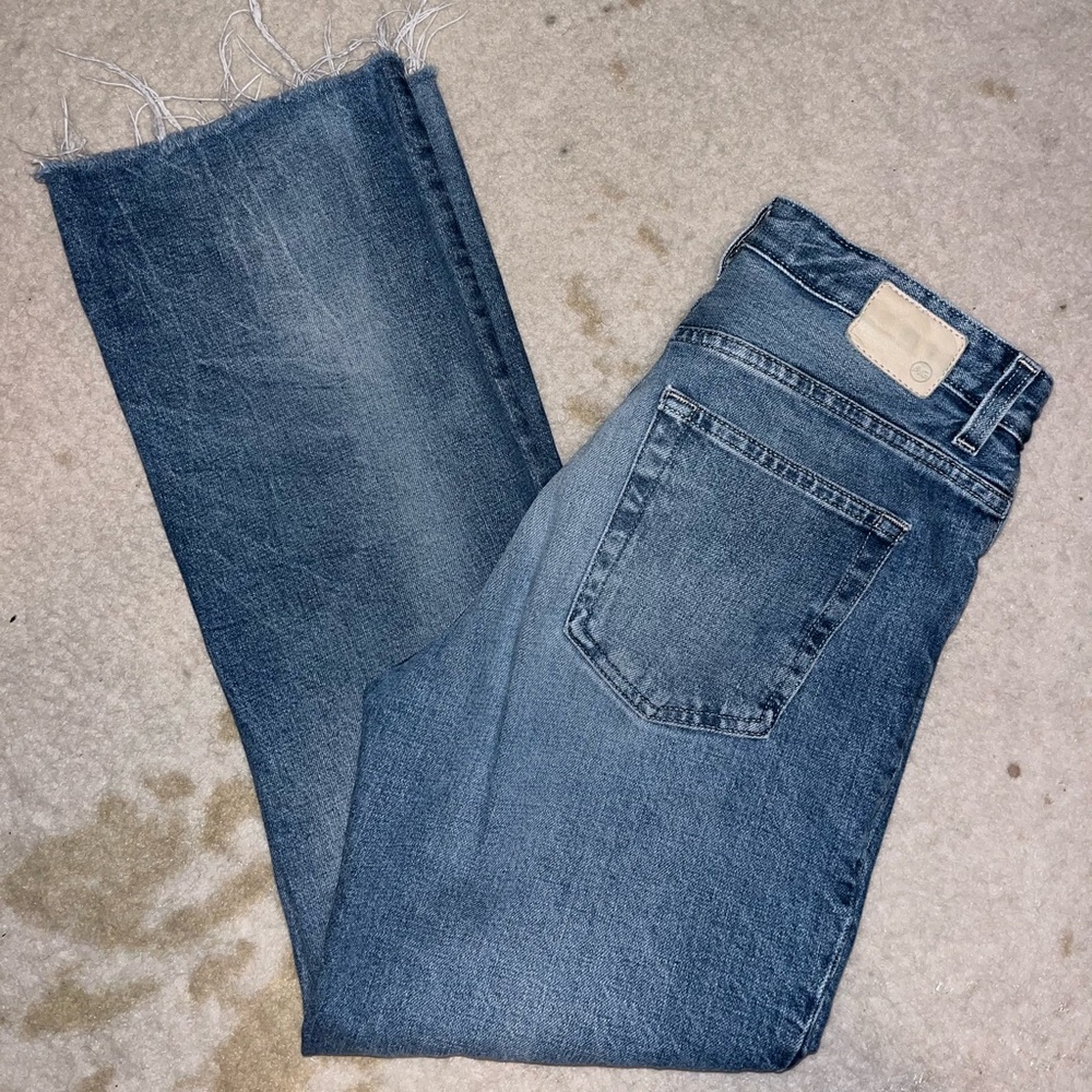 AG Kinsley High Waist Pop Crop Jeans